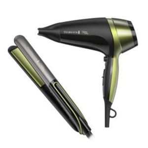 Combo secador de cabello D13A + Plancha Remington S12A