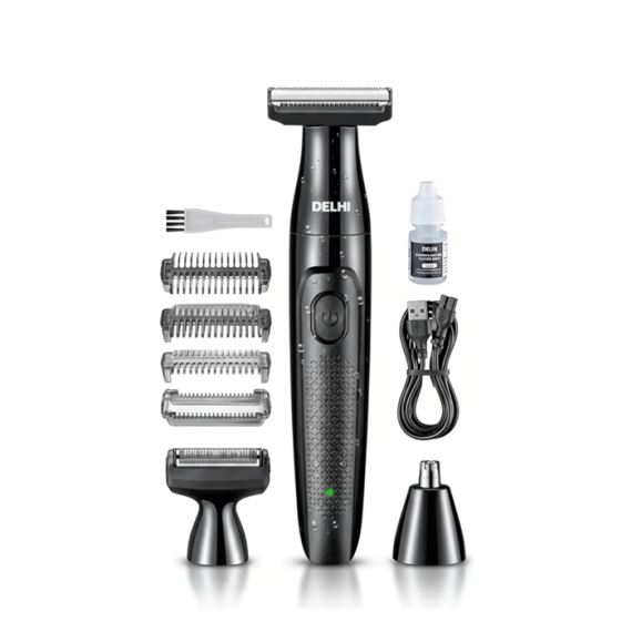 Corta Barba Inalámbrico Delhi DL-114 – 3 en 1